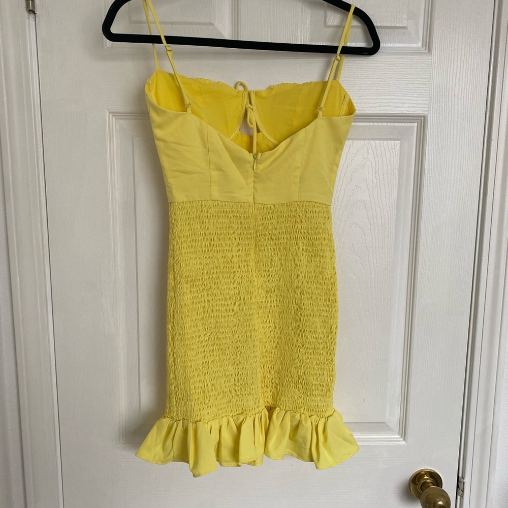 Tiger Mist Mini Ruffle Dress - Picture 2 of 3